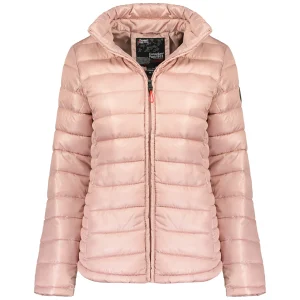 Canadian Peak Colombiana Basic Femme -  Parka Coupe Vent Automne Hiver Rose pale