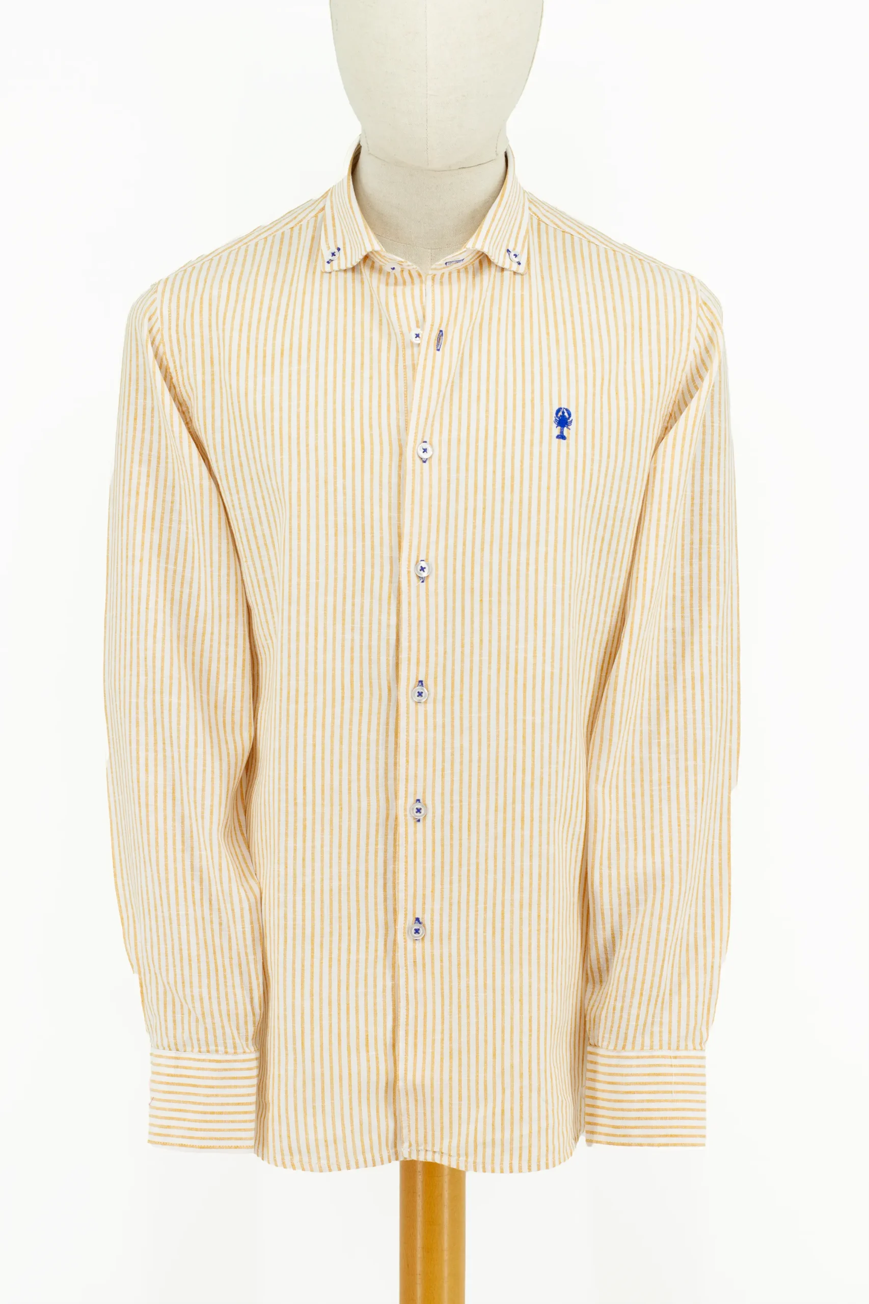 Chemise Rayée en Lin