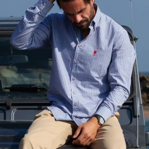 Chemise à Motif « Quiberon »