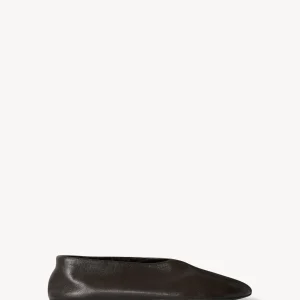 Stella Slipper in Leather and Shearling