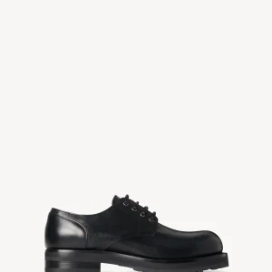 Derby Lug Sole Shoe in Leather