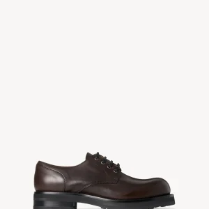 Derby Lug Sole Shoe in Leather
