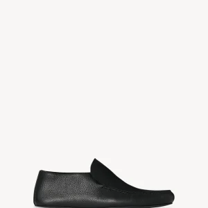 Leo Loafer in Leather and Shearling