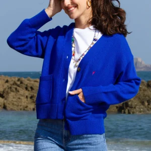 Gilet Boutonné en Laine « Bea »
