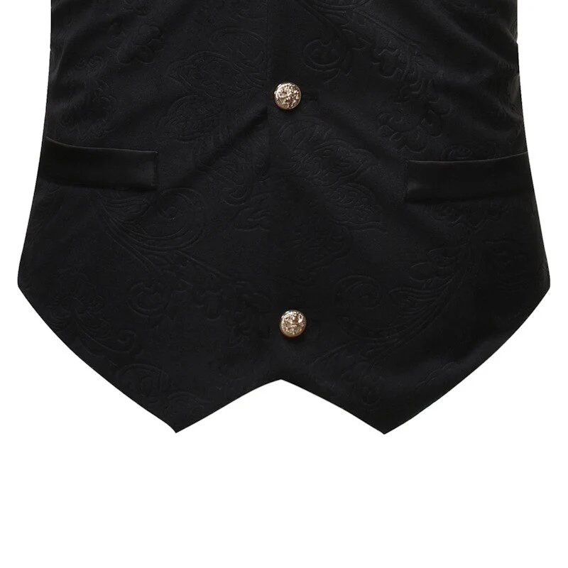 Gilet Steampunk Noir – Image 6