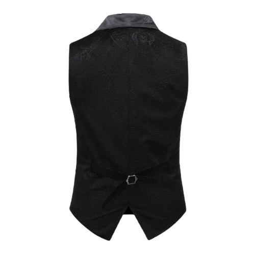 Gilet Steampunk Noir – Image 2