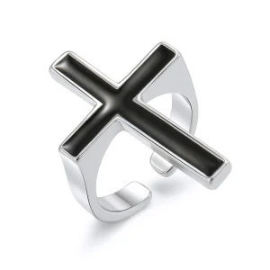Bague Gothique Croix