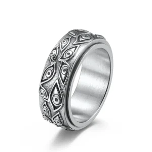 Bague Oeil Argent 925 Sterling