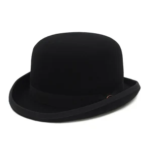 Chapeau Steampunk  Black Bowler