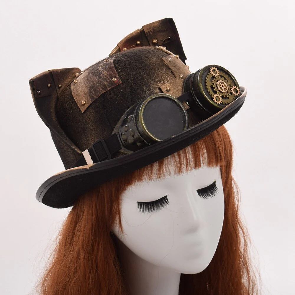 Chapeau Steampunk Cat – Image 6