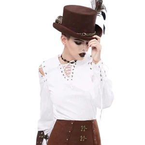 Chemise Steampunk Femme