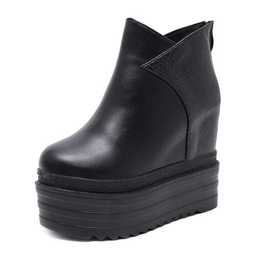 Boots Plateforme Gothique – Image 5