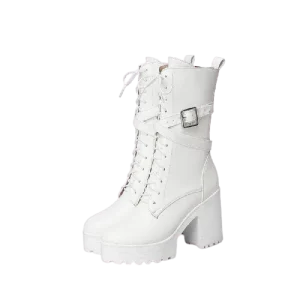 Bottes Gothique Blanche