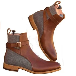 Bottines Homme Boucle