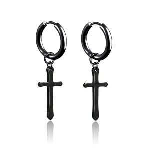 Boucle d'Oreille Anneau Créole Gothique