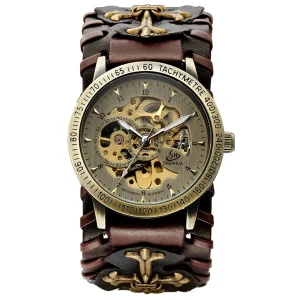 Montre Bracelet SteamPunk Rétro Futuriste