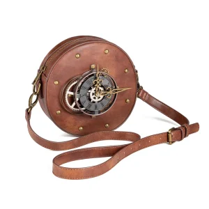 Sac Steampunk  Horloge