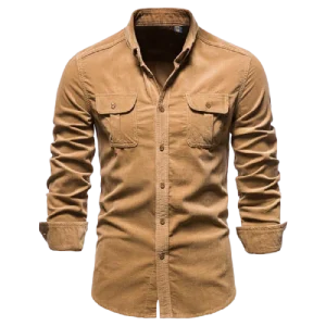 Chemise Steampunk Marron