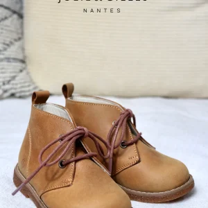 Les Boots à lacets - Naturel