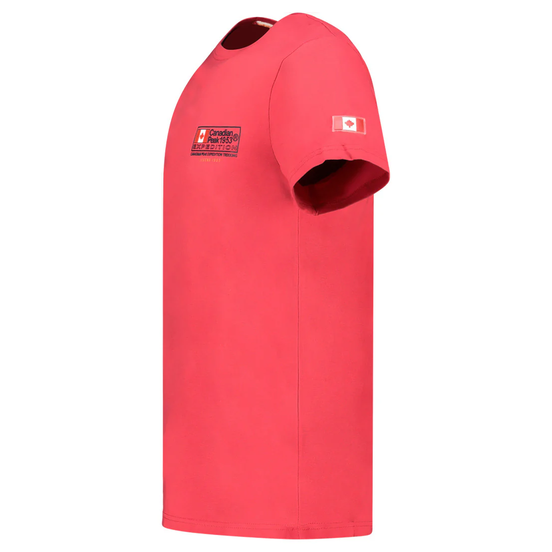 Canadian Peak JOFFROYEAK Homme - T-Shirt Col Rond avec Impressions et Drapeau Rouge – Image 2