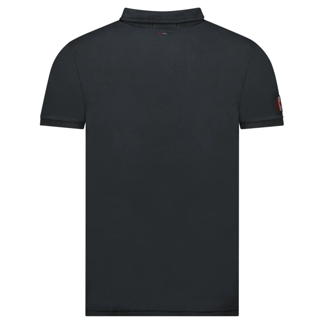 Canadian Peak KARSEAK Homme - Polo Col Boutonné avec Broderie et Badge NOIR – Image 4