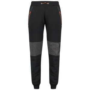 Canadian Peak MANASEAK Homme - Jogging avec Impression Frontale, Resserage et Poches Noir