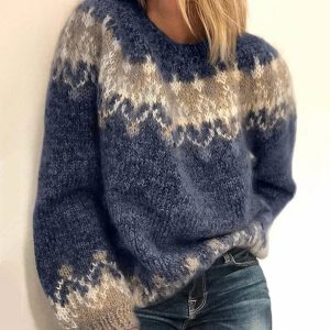 Olivia - Pull automne doux femme