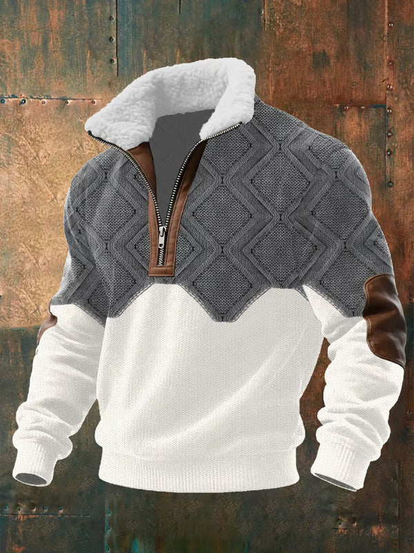 Baptiste – Pull homme polaire à col montant – Image 2