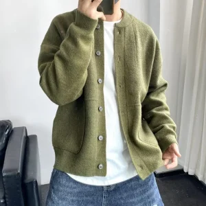 Mathis - Gilet Cardigan Boutons Homme