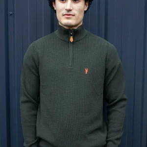 Pull Marin Col Zippé « Alexandre »