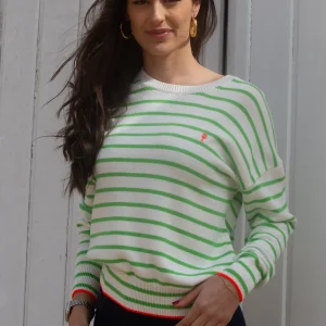 Pull Rayé en Coton « Emma »