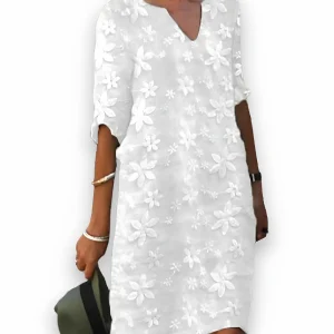 Robe à fleurs estivale pour femme | Élégance