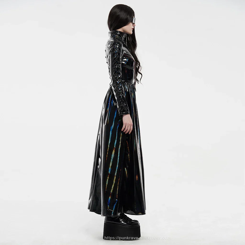 Veste Noire Cyber PUNK RAVE – Image 3