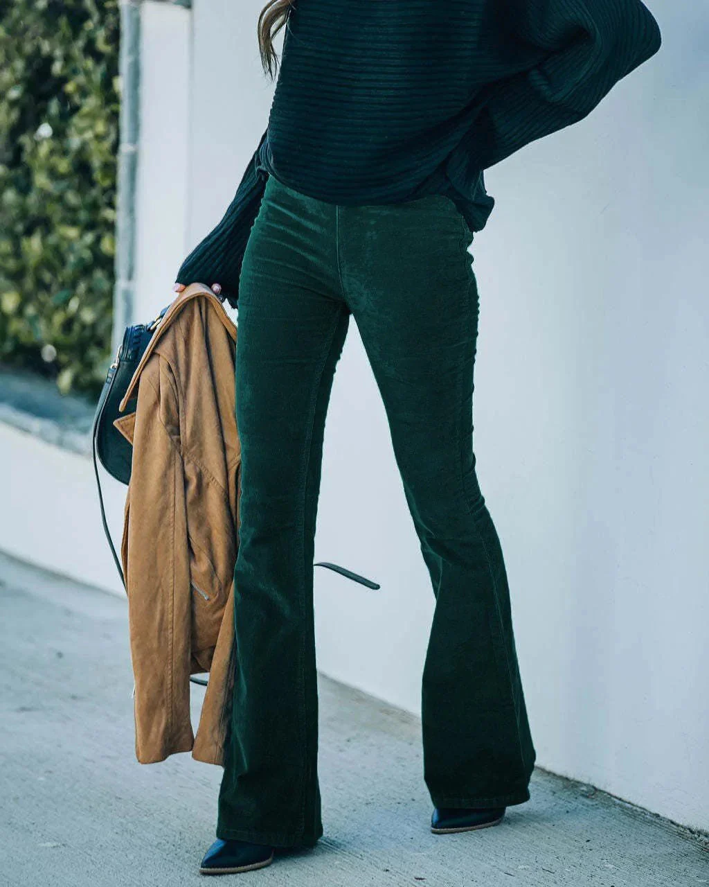 Anna - Pantalon flare taille haute Femme – Image 6