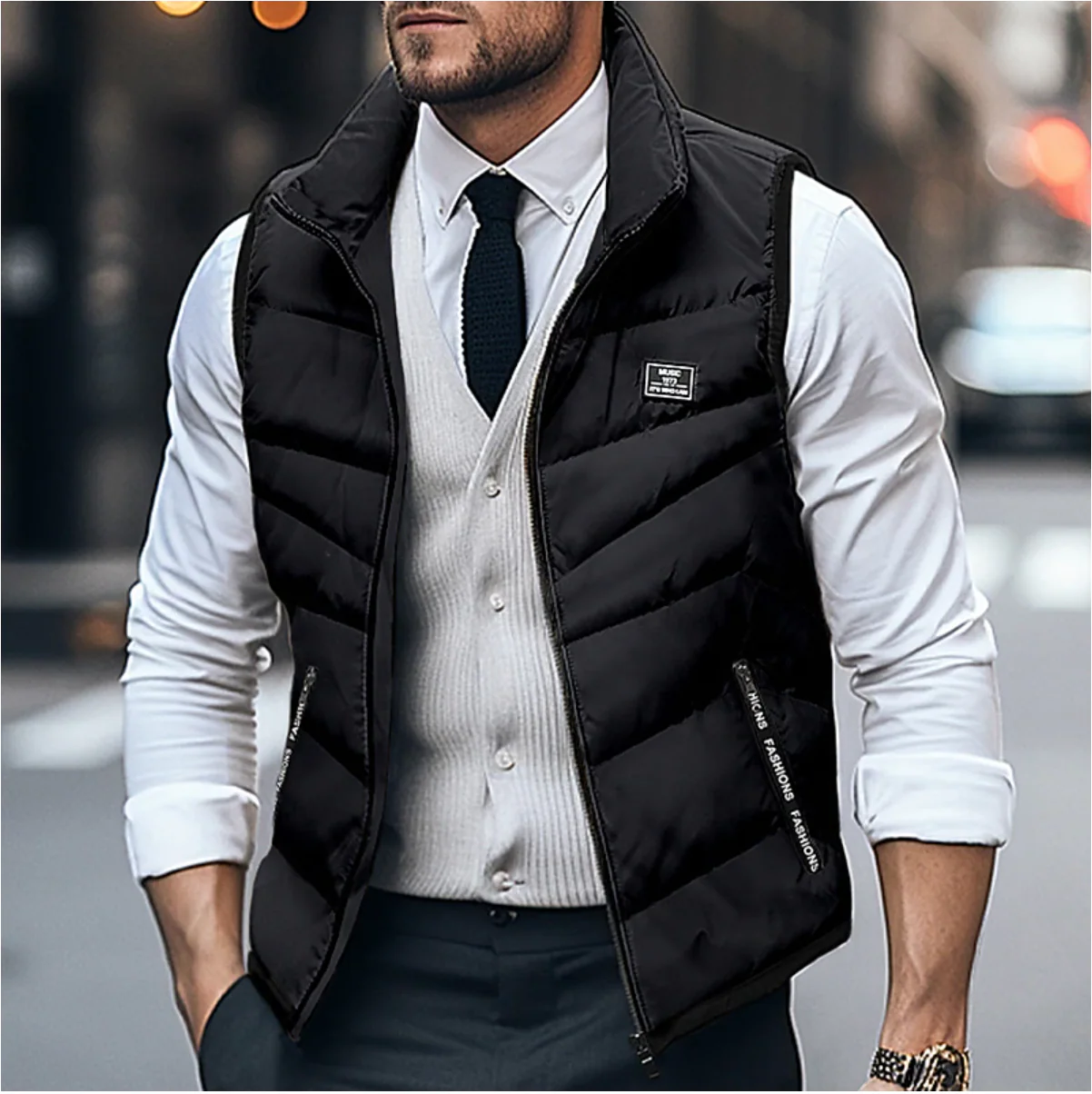Jules - Gilet homme matelassé léger – Image 3