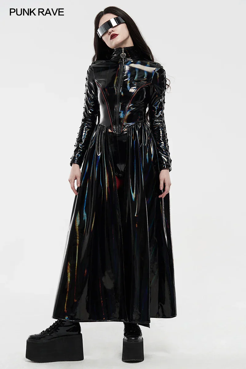 Veste Noire Cyber PUNK RAVE – Image 5