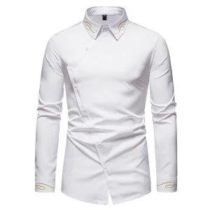 Chemise Blanche Asymétrique