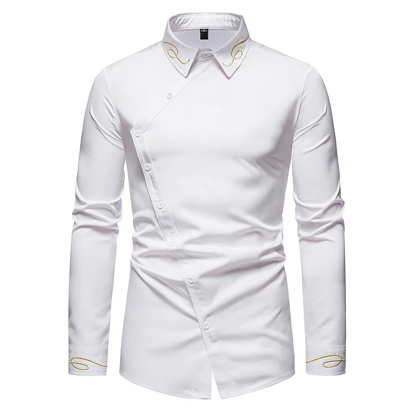 Chemise Blanche Asymétrique