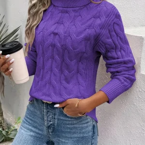 Sylvie - Pull automne élégant femme