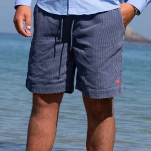 Short en Velours Côtelé