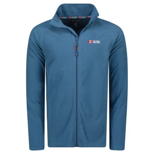Canadian Peak Tugeak FZ Homme- Polaire Fine Chaude à Zip Automne Hiver PETROLE