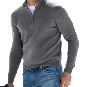 Jules - Pull homme à demi-zip