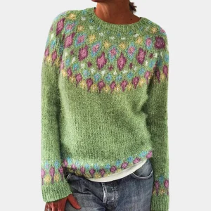 Margaux - Pull Maille Chaud Chaleur Hiver Femme