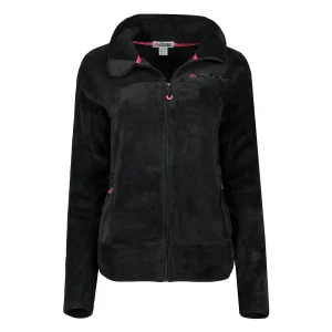 Canadian Peak Udilas Femme - Polaire Fine Chaude à Zip Automne Hiver Printemps NOIR