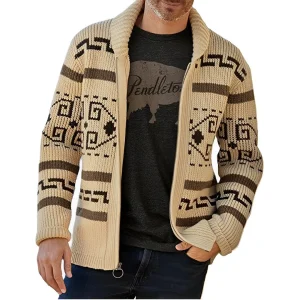 Thomas - Cardigan Style Vintage Maille Homme