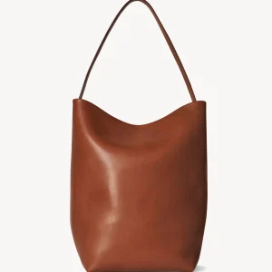 Large N/S Park Tote Bag in Leather