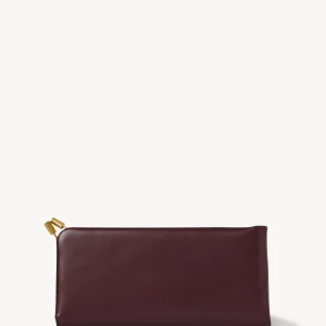 Clasp Sunglasses Case in Leather