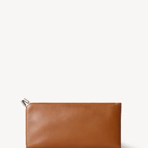 Clasp Sunglasses Case in Leather