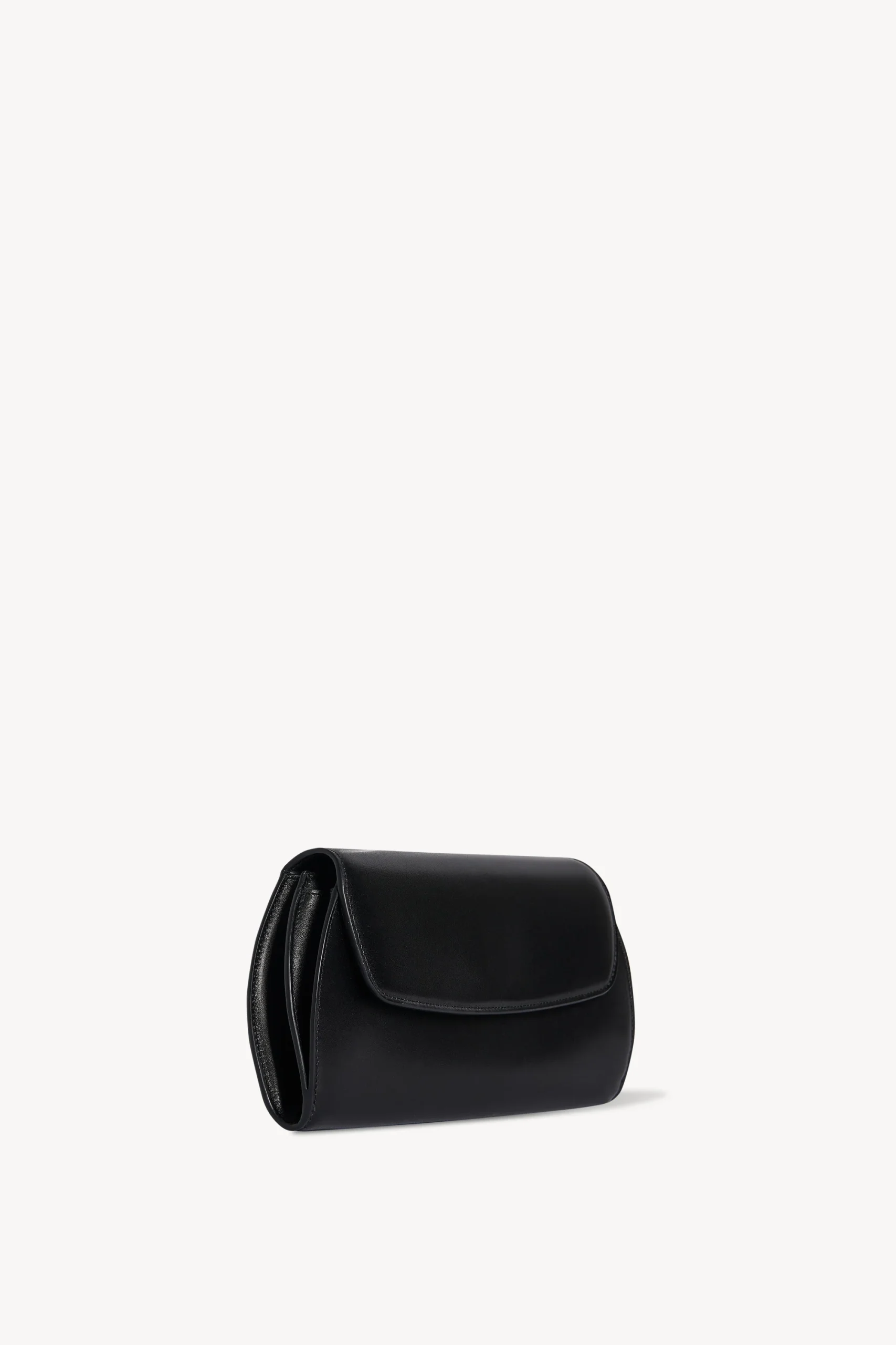 Curved Clutch in Leather – Image 2