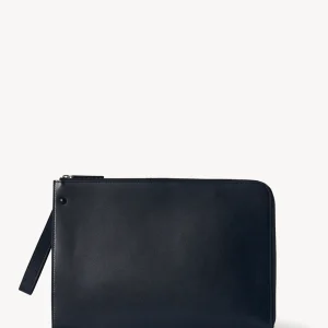 Large Portfolio Wristlet in Leather